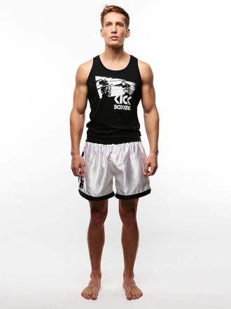 Шорты спортивные W5. Белый/черный, фото 1