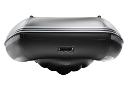 YACHTMAN-360 НДНД (Яхтман) серый-черный (лодка ПВХ нднд под мотор с усилением), фото 5