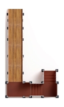 Горка Зима (под анкера) - ИО 49.01.02-И1 - Н=2000 Горка Зима (под анкера) - ИО 49.01.02-И1 - Н=2000