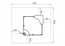 Песочница средняя Кораблик (Морской стиль) - ИО 5.03.01-01, фото 6