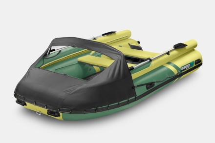 GLADIATOR E 420 X Expedition Зелено-оливковый моторная лодка ПВХ, фото 1