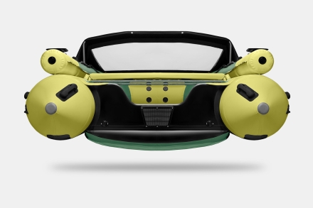 GLADIATOR E 420 X Expedition Зелено-оливковый моторная лодка ПВХ, фото 6