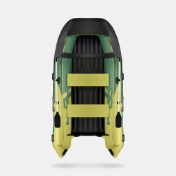 GLADIATOR E 420 X Expedition Зелено-оливковый моторная лодка ПВХ, фото 4