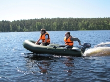 Моторно-гребная лодка ПВХ Фрегат М-3 Оптима (280 см) Камуфляж