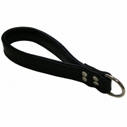 Петля лямка для тяги Вип Комфорт одинарная кожанная