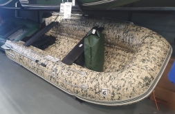 Моторная лодка ПВХ GOLFSTREAM MF 450 НДНД Синий, фото 2