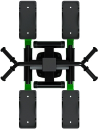 Хипс двойной (зеленый) СТ 031-12.П, фото 3