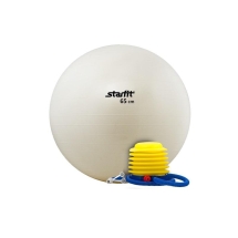 Мяч гимнастический с насосом 65 см, антивзрыв