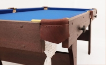 Бильярдный стол - Компакт Люкс 5 Футов, Русская пирамида, ЛДСП 16 мм Бильярдный стол - Компакт Люкс 5 Футов, Русская пирамида, ЛДСП 16 мм