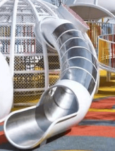 Светопрозрачная горка-труба Светопрозрачная горка-труба