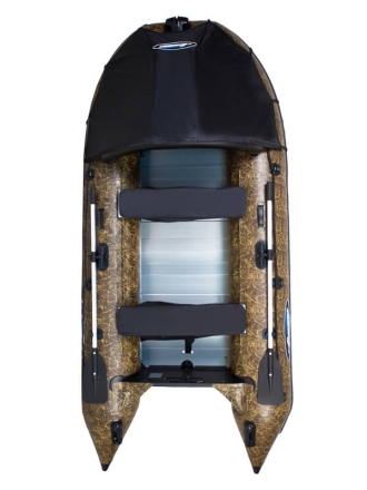 Лодка ПВХ Гладиатор (Gladiator) С 400 AL CAMO надувная под мотор, фото 1