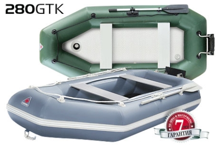 Лодка ПВХ Юкона (YUKONA) 280 GTK надувная моторно-гребная, фото 2