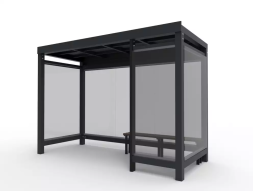 Остановочный павильон "Стандарт городской-2" Остановочный павильон "Стандарт городской-2"