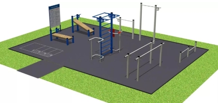 Спортивная площадка 10х7 м (на 8 человек), фото 1