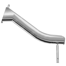 Горка открытая высотой 1040 мм с закруглённым скатом диаметром 670 мм Горка открытая высотой 1040 мм с закруглённым скатом диаметром 670 мм