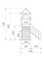 Зимняя горка Савушка Зима 7/4 Зимняя горка Савушка Зима 7/4