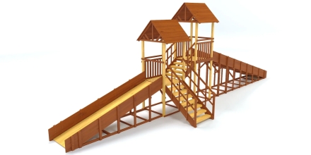 Зимняя горка Савушка Зима 7/4, фото 1