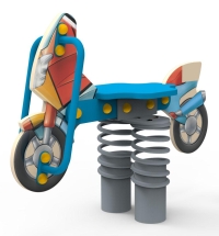 Качели на пружине «Трактор», паттерн "Этник" КЧ057.01 Качели на пружине «Трактор», паттерн "Этник" КЧ057.01