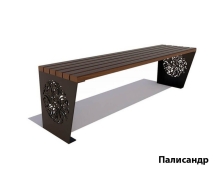 Банкетка Индия, Лиственница 1,2 м