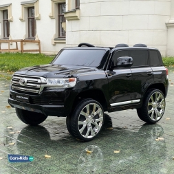 Электромобиль Toyota Land Cruiser 200 JJ2022 черный, фото 1