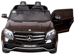 Детский электромобиль Mercedes Benz GLS63 LUXURY 4WD 12V MP4 - Black - HL228-LUX-MP4, фото 3