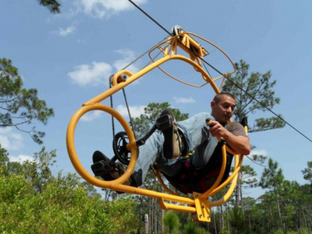 Канатный велосипед, фото 1