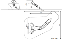 Горка-труба Патефон на искусственный холм Горка-труба Патефон на искусственный холм