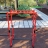 Универсальный уличный спортивный комплекс турник брусья Domsen Fitness Ds59 RED