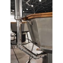 Сибирский банный чан "Илья Муромец" на подставке + печь 2250 мм опора - черный металл Сибирский банный чан "Илья Муромец" на подставке + печь 2250 мм опора - черный металл