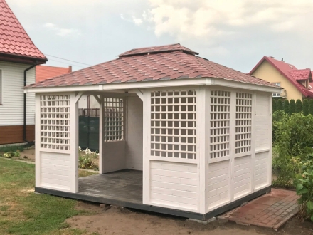 Прямоугольная беседка Лана, фото 1