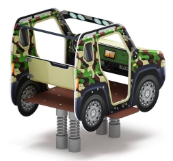 Джип Сафари - Качалка на пружине двухместная машинка - ИО 23.03.05-10, фото 3