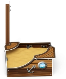 Песочница средняя Кораблик - ИО 5.03.01-02, фото 3