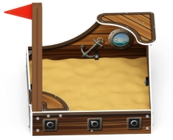 Песочница средняя Кораблик - ИО 5.03.01-02, фото 2