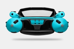 GLADIATOR E 420 X Expedition Черно-бирюзовый моторная лодка ПВХ, фото 6