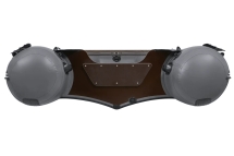 Моторная лодка ПВХ Фрегат 310 С Зеленый фанерный пайол со стрингерами, киль