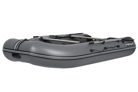 Моторная лодка ПВХ Фрегат 310 С Зеленый фанерный пайол со стрингерами, киль, фото 3