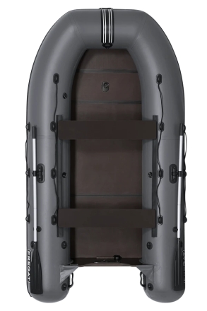 Моторная лодка ПВХ Фрегат 310 С Зеленый фанерный пайол со стрингерами, киль, фото 1