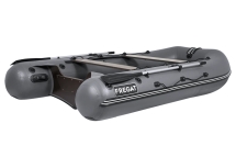 Моторная лодка ПВХ Фрегат 310 С Зеленый фанерный пайол со стрингерами, киль