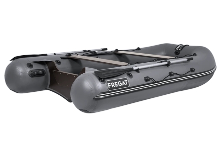 Моторная лодка ПВХ Фрегат 310 С Зеленый фанерный пайол со стрингерами, киль, фото 4