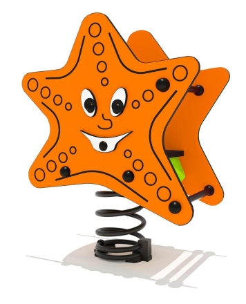 Качалка на пружине ЛД042005 для детской площадки, фото 1