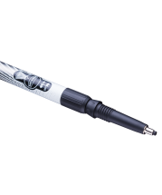 Палки для скандинавской ходьбы Rainbow, 77-135 см, 2-секционные, серый/белый