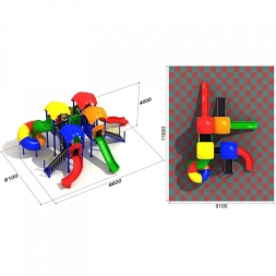 Игровая площадка Зоопарк 2.2, фото 3 Игровая площадка Зоопарк 2.2, фото 3