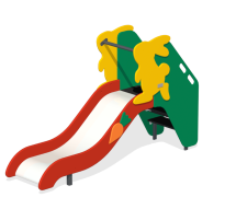 Детская горка Зайка ГР-05 H=650 для игровой площадки Детская горка Зайка ГР-05 H=650 для игровой площадки