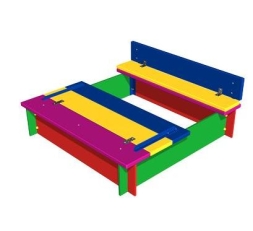 Детская песочница Оптимус П059 для игровой площадки, фото 4 Детская песочница Оптимус П059 для игровой площадки, фото 4