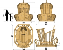 Игровой комплекс TORUDA WOOD Буксир