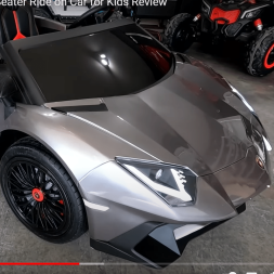 Электромобиль Lamborghini Aventador 24V A8803 серый, фото 4