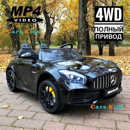 Электромобиль Mercedes-Benz GT R MP4 — HL289-4WD черный, фото 1