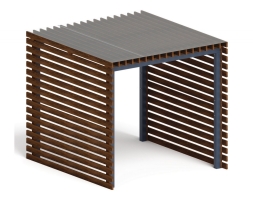 Пергола (с поликарбонатом) Скромный уют-5, фото 1