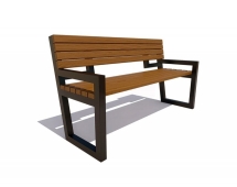 Скамейка уличная Муром, Сосна 2 м Скамейка уличная Муром, Сосна 2 м