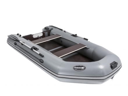 Моторная надувная лодка Пиранья 245 M3 SLХ фанерная слань, фото 1